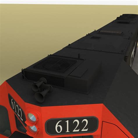 3d Emd Sd40 2 Engines Cn