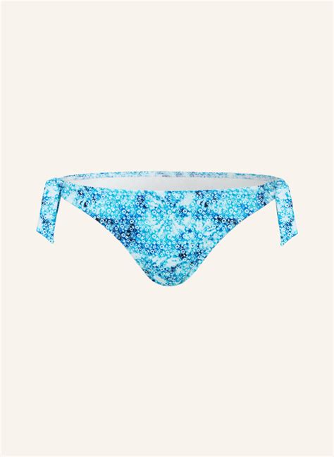 Vilebrequin Triangel Bikini Hose Flowers Tie Dye In Blau T Rkis