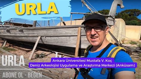 Urla da Ankara Üniversitesi Mustafa V Koç Deniz Arkeolojisi Uygulama