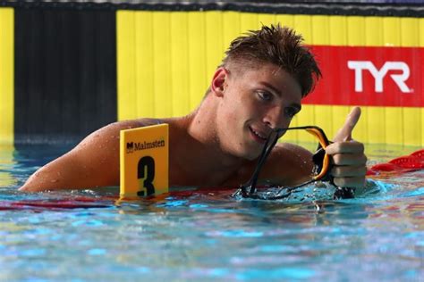 Europei Di Nuoto Alessandro Miressi Argento E Record Italiano Nei 100