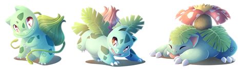 Pokemon Bulbasaur Ivysaur Venusaur