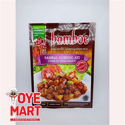 Jual Bamboe Sambal Goreng Ati Gr Sambal Goreng Pedas Shopee Indonesia