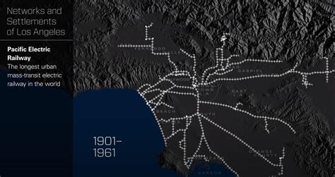 Pacific Electric Railway Map 1901-1961 : r/LosAngeles