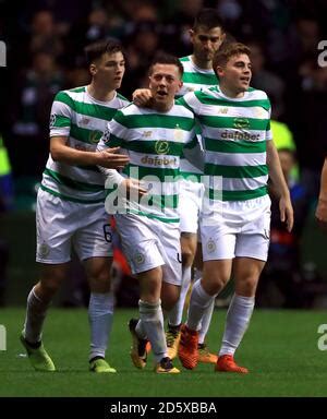 Celtic S Callum Mcgregor Celebrates Scoring Their Side S Third Goal Of