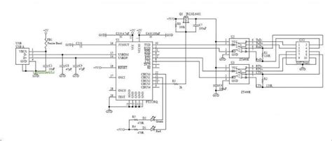 Usb To Serial Port Converter Circuit Diagram