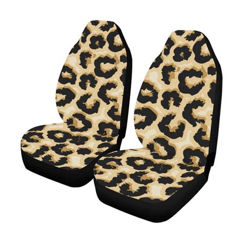 Jaguar Skin Pattern Print Design 02 Universal Fit Car Seat Covers - JorJune