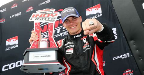 Motorsport Linus Lundqvist S Krade Historisk Titel I Indy Lights Svt