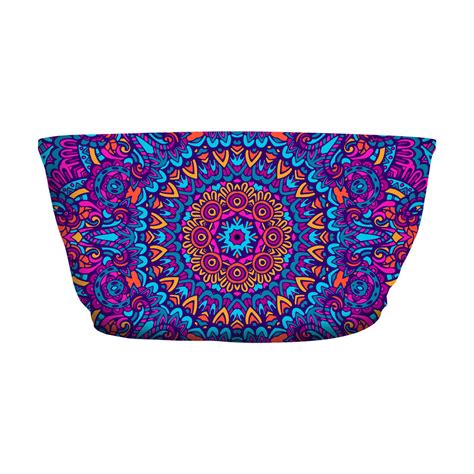 Top Faixa Psicodélico Mandala Étnica RAVEUP