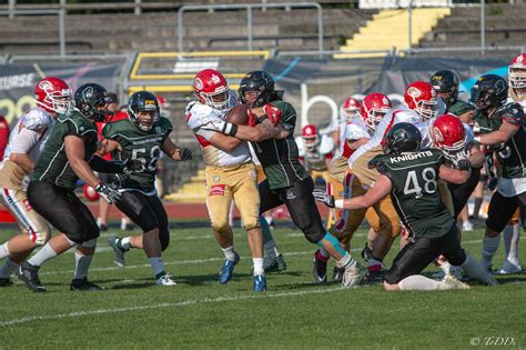 Herzschlagfinale Im Marschweg Stadion Erima GFL