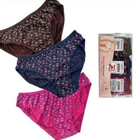 Basic Bodyshine Cotton Printed Ladies Panty Set At Rs 30piece In New Delhi