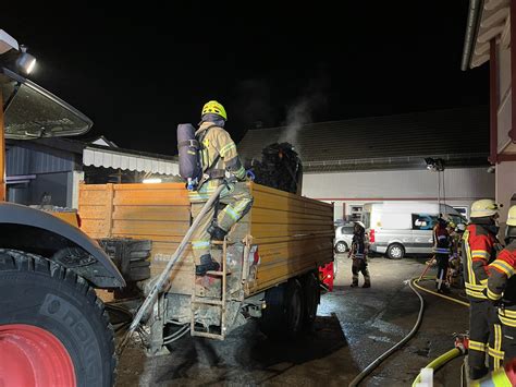 B Brand Geb Ude In Aindling Freiwillige Feuerwehr Todtenweis