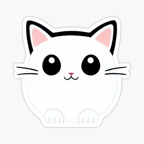 Cat Comic Cute Cartoon Cats Sticker For Sale By Drosoman Redbubble