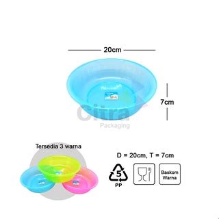 Jual Baskom Kmp Cm Plastik Warna Baskom Kilat Tebal Baskom Murah