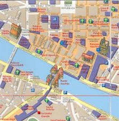 Florence - City Map by National Geographic — WORLD WIDE MAPS