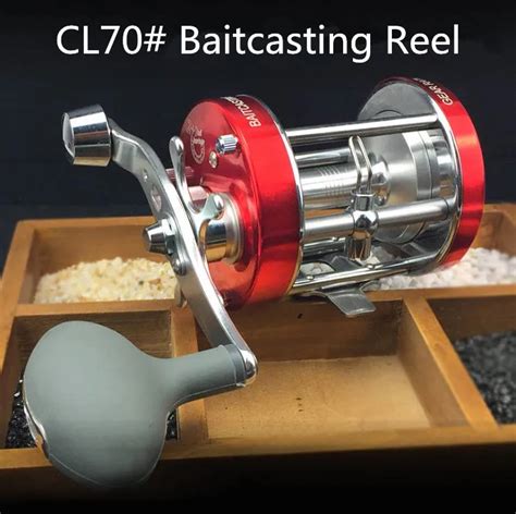 CL70 Full Metal Baitcasting Fishing Reel 2 1BB 4 2 1 Long Casting Drum