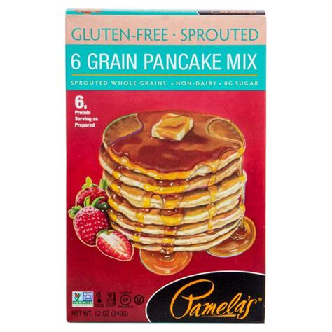 Pamelas 6 Grain Pancake Mix Sprouted Gf Azure Standard