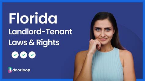 Your Guide To Florida Landlord Tenant Laws Rights Youtube