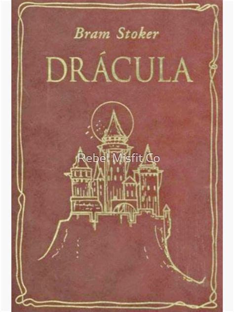 Bram Stokers Dracula Original Book Cover Sticker For Sale By