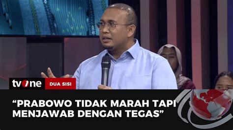 Respons Andre Rosiade Soal Prabowo Tak Tahan Jadi Oposisi Dua Sisi