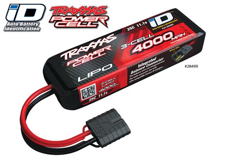 Traxxas Trx X Mah V Cell C Lipo Accu Met Id Herkenning