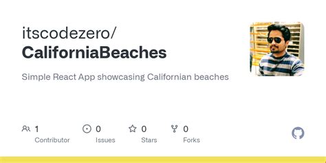 GitHub - itscodezero/CaliforniaBeaches: Simple React App showcasing Californian beaches