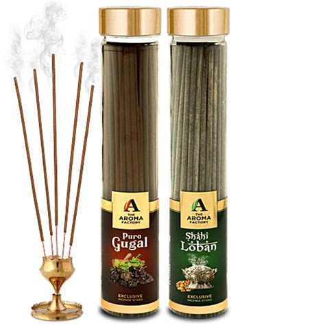 Buy The Aroma Factory Incense Sticks Agarbatti Assorted Flavours Low Smoke Online At Best