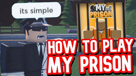 My Prison Beta Roblox Tutorial Guide How To Play Money Etc Youtube