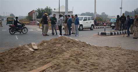 Illegal Chambal Gravel Tractor Trolley Crushes Both Bike Engineer And