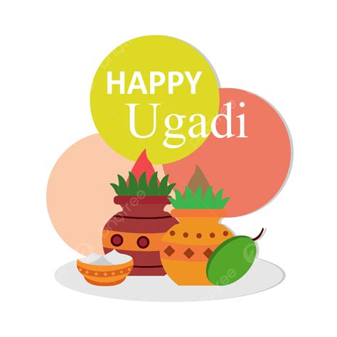 Happy Ugadi Vector Hd Images Happy Ugadi Day Png Vector Banana India