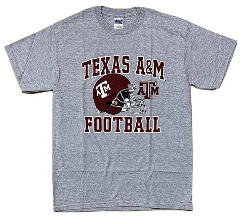 Texas A&M Football Helmet Logo NCAA T-shirt Size Medi… - Gem