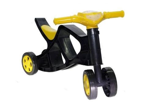 Купить Детский минибайк беговел без звука Doloni Toys черный, транспорт ...