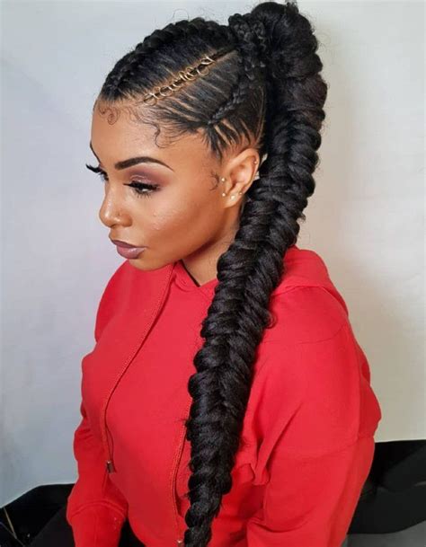 40 Feed In Braid Examples To Refresh Your Look