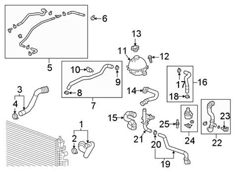 Cooling System 2005 Chevy Equinox Heater Hose Diagram