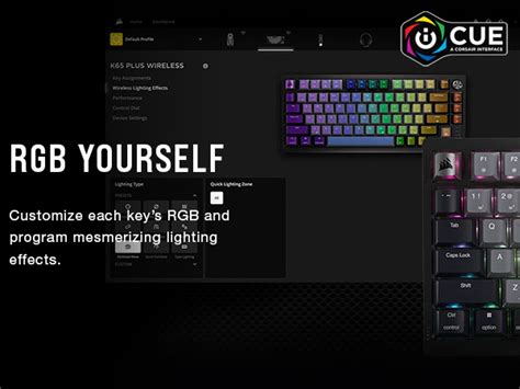 Mua Corsair K65 Plus Wireless 75 RGB Hot Swappable Mechanical Gaming Keyboard Pre Lubricated