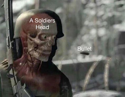 A soldier's head vs. bullet | Sniper Elite Headshot | Know Your Meme