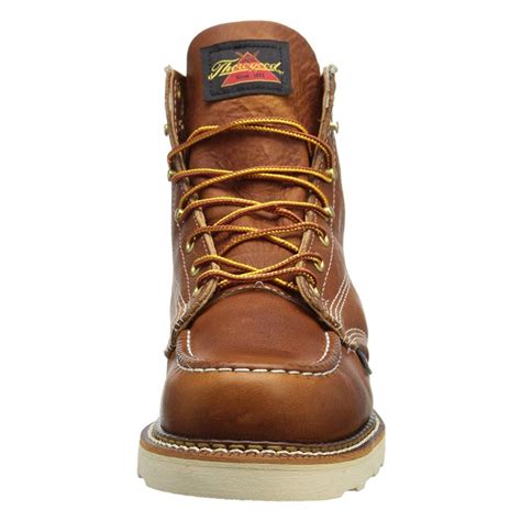 Men S Thorogood 6 American Heritage Moc Toe Wedge Boots Work Boots Superstore