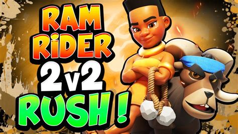 Undefeated Ram Rider V Challenge Clash Royale Youtube