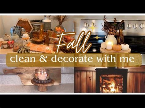 NEW 2023 COZY FALL CLEAN DECORATE WITH ME COZY HOME DECOR IDEAS