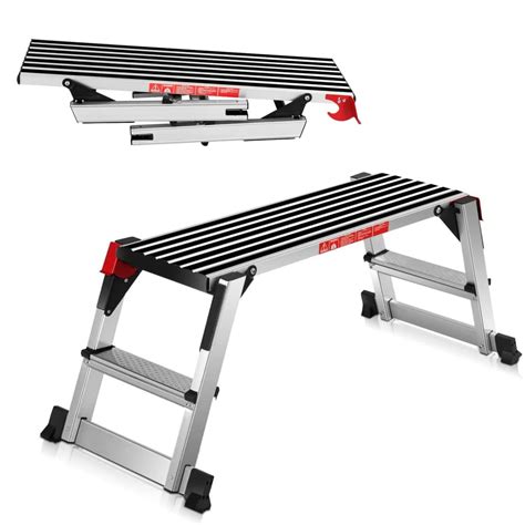 Buy Ergomaster Step Stool Folding Step Ladder Portable Work Bench