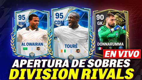 Nuevos Jugadores Chetados Y Abrimos Los Sobres De Division Rivals Fc