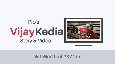 Vijay Kedia Portfolio, Net Worth and Story - (Pro's Investor)