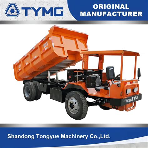 6 Tons 6X2 Mini Wheel Dump Truck Underground Mining Trucked Dumper