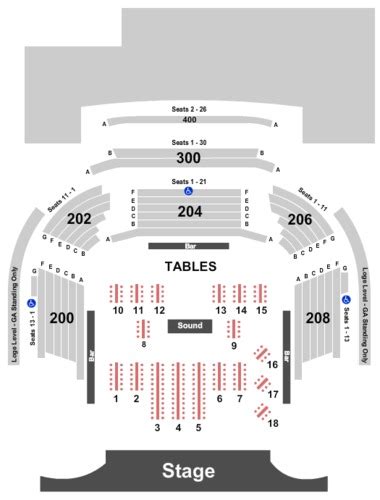 House Of Blues Tickets And House Of Blues Seating Charts 2024 House