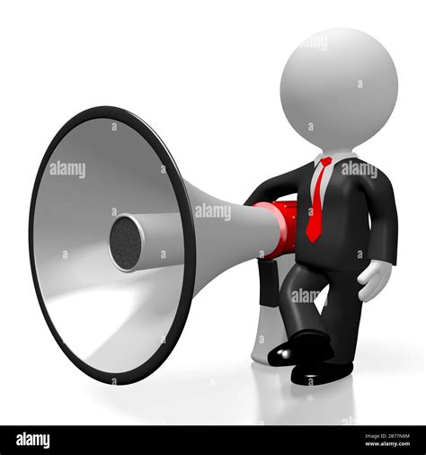 3D cartoon characters, communication concept Stock Photo - Alamy