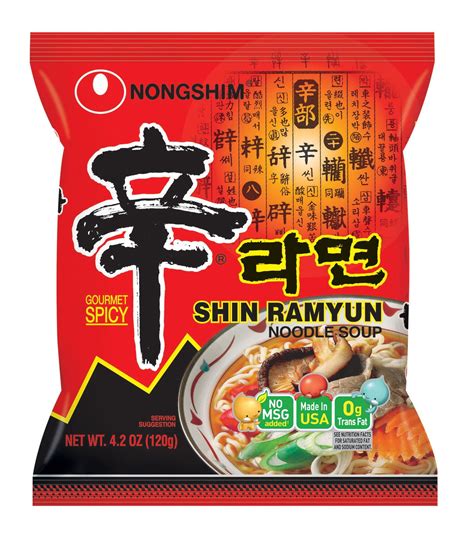 Product Of Nong Shim Ramyun Spicy Ramen Beef Noodle Soup 16 Pk 4 2 Oz