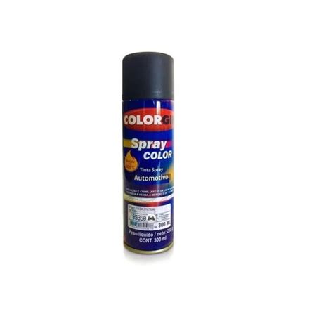 Tinta Spray Automotiva Colorgin Preto Alta Temperatura Shopee Brasil