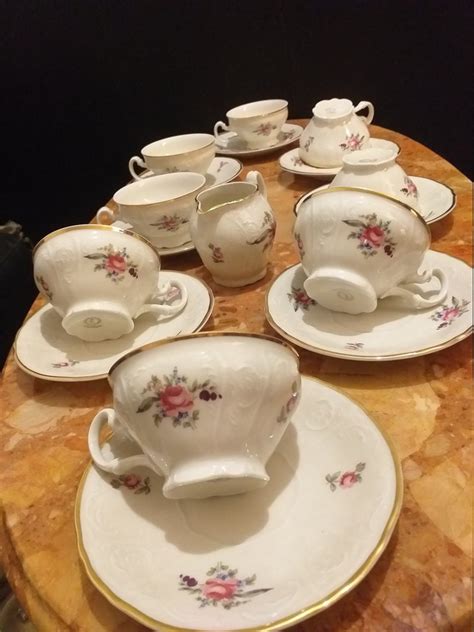 Vintage Bernadotte Cups And Saucers For Tea And Coffee Bernadotte