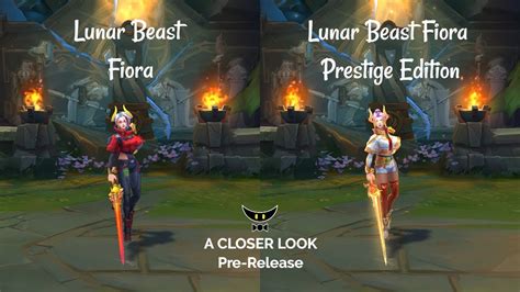 Lunar Beast Fiora And Prestige Edition Model Comparison Pre Release