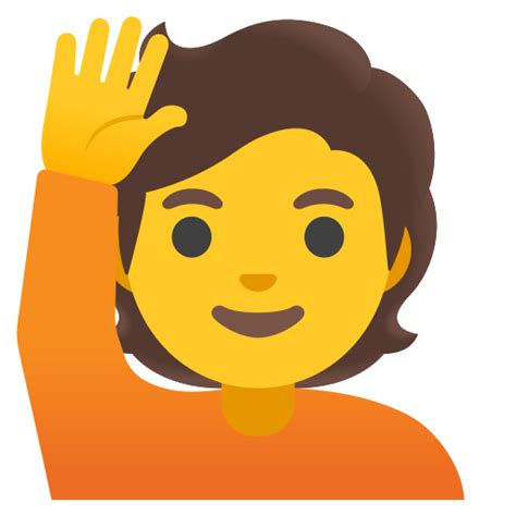 🙋 Personne Qui Lève La Main Emoji