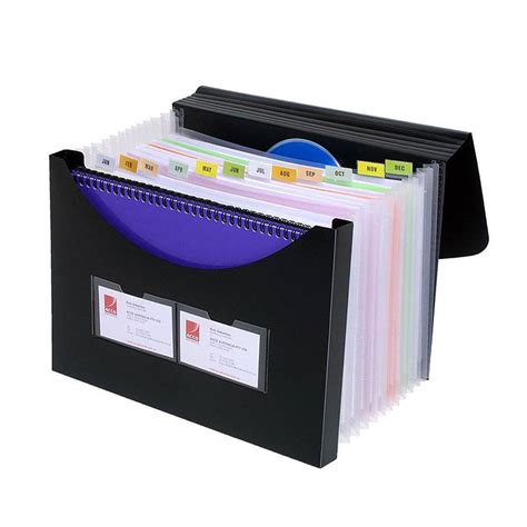 Cos Marbig Expanding File W Storage Box A4